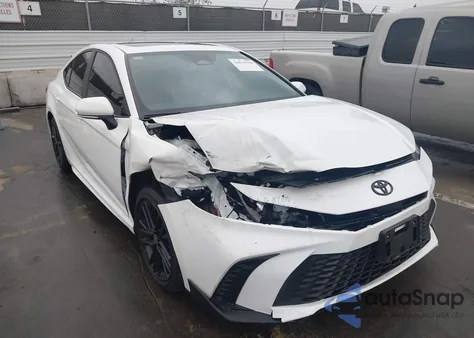 2025 Toyota Camry Se from USA, damaged, VIN 4T1DAACK6SU082275